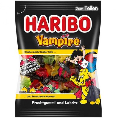 Желейки Haribo Vampire 160 г 111156 фото