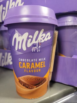 Молочный коктейль Milka Caramel Chocolate Milk Drink Карамельно-Шоколадный 220мл 5711953184857 фото