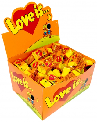 Жвачки Love is Orange & pineapple 420 г 111359 фото